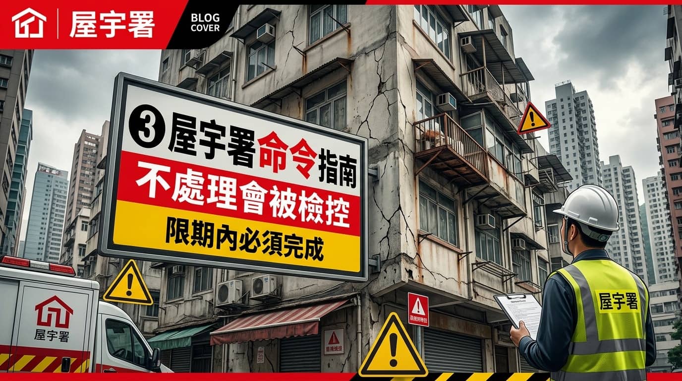 屋宇署命令 香港｜種類 法律責任 整改流程 撤銷程序 完整指南 
